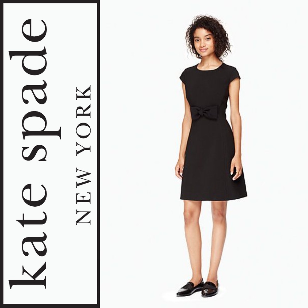 Kate Spade stretch crepe bow dress